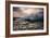 Waves Crashing on to a Rock Shelf-A Periam Photography-Framed Photographic Print