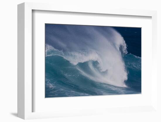 Waves cresting along Hookipa beach state park, Maui, Hawaii-Darrell Gulin-Framed Photographic Print