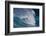 Waves cresting along Hookipa beach state park, Maui, Hawaii-Darrell Gulin-Framed Photographic Print