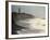 Waves from the Atlantic Ocean Crash against the Shore at Robert Moses State Park-null-Framed Photographic Print