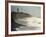 Waves from the Atlantic Ocean Crash against the Shore at Robert Moses State Park-null-Framed Photographic Print