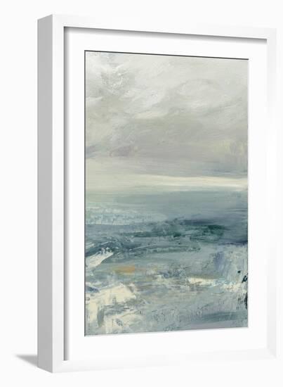 Waves III-Julia Purinton-Framed Art Print