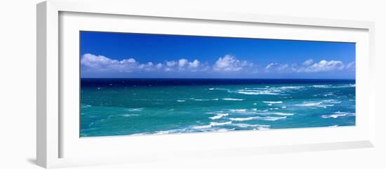 Waves in Ocean, Waikiki Beach, Oahu, Hawaii Islands, Hawaii, USA-null-Framed Photographic Print