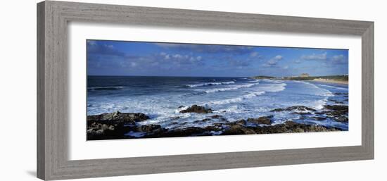 Waves in the Ocean, Fistral Beach, Cornwall, England-null-Framed Photographic Print