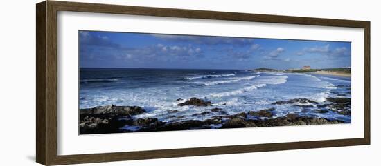 Waves in the Ocean, Fistral Beach, Cornwall, England-null-Framed Photographic Print