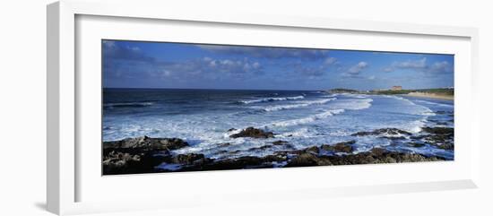 Waves in the Ocean, Fistral Beach, Cornwall, England-null-Framed Photographic Print