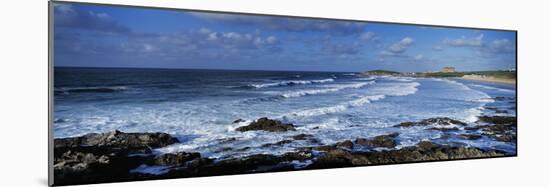 Waves in the Ocean, Fistral Beach, Cornwall, England-null-Mounted Photographic Print