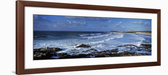 Waves in the Ocean, Fistral Beach, Cornwall, England-null-Framed Photographic Print