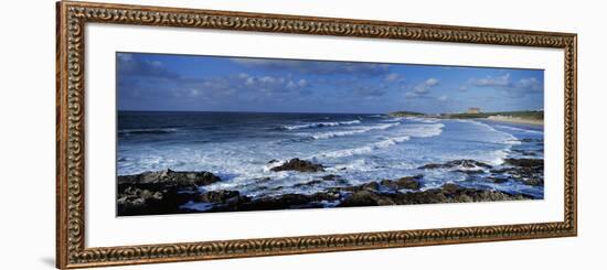 Waves in the Ocean, Fistral Beach, Cornwall, England-null-Framed Photographic Print