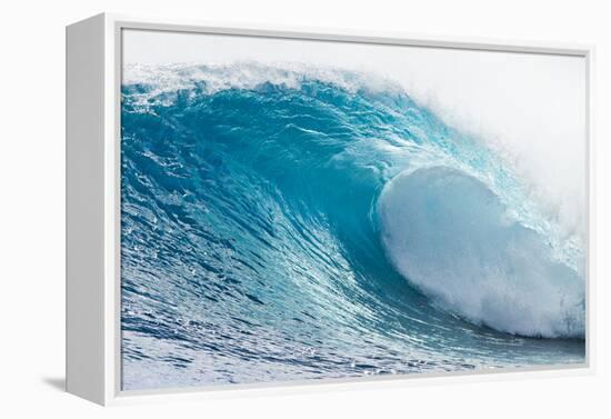 Waves in the Ocean, Tahiti, French Polynesia-null-Framed Premier Image Canvas