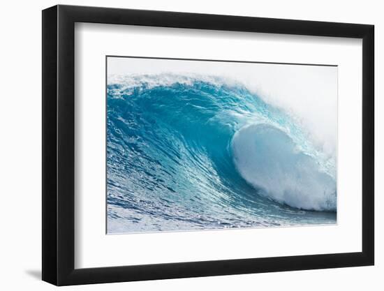 Waves in the Ocean, Tahiti, French Polynesia-null-Framed Photographic Print