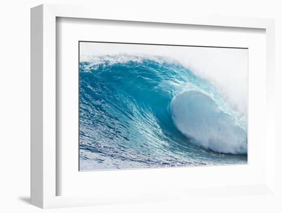 Waves in the Ocean, Tahiti, French Polynesia-null-Framed Photographic Print