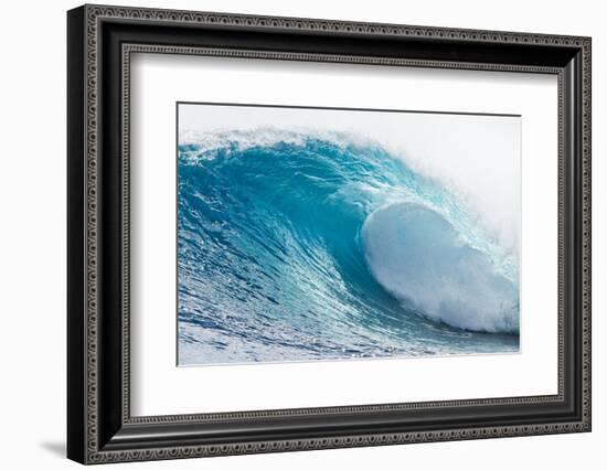 Waves in the Ocean, Tahiti, French Polynesia-null-Framed Photographic Print