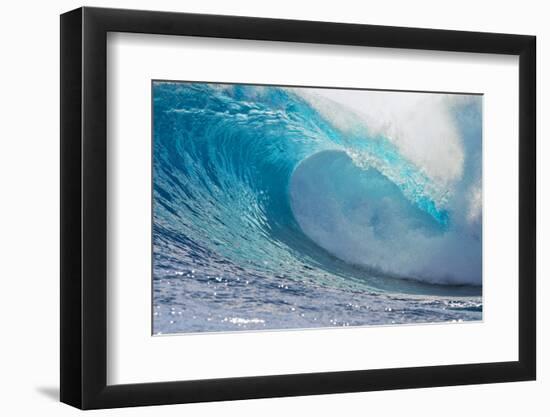 Waves in the Ocean, Tahiti, French Polynesia-null-Framed Photographic Print