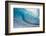 Waves in the Ocean, Tahiti, French Polynesia-null-Framed Photographic Print