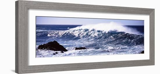 Waves in the Sea, Big Sur, California, USA-null-Framed Photographic Print