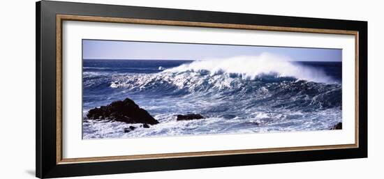 Waves in the Sea, Big Sur, California, USA-null-Framed Photographic Print