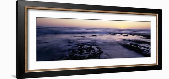 Waves in the Sea, Children's Pool Beach, La Jolla Shores, La Jolla, San Diego, California, USA-null-Framed Photographic Print