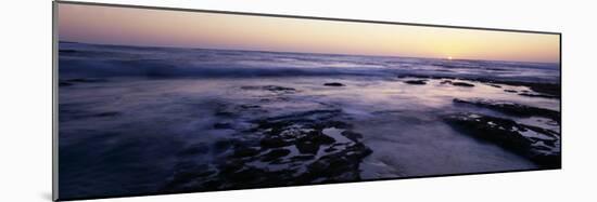 Waves in the Sea, Children's Pool Beach, La Jolla Shores, La Jolla, San Diego, California, USA-null-Mounted Photographic Print