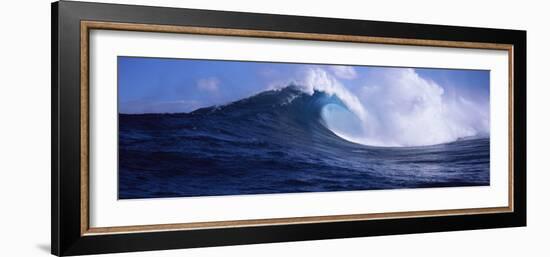 Waves in the Sea, Maui, Hawaii, USA-null-Framed Photographic Print