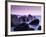 Waves Moving over Jagged Rocks at Hartland Quay, Cornwall, England, United Kingdom, Europe-Ian Egner-Framed Photographic Print