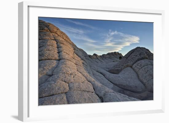 Waves of Brain Rock, White Pocket, Vermilion Cliffs National Monument-James Hager-Framed Photographic Print