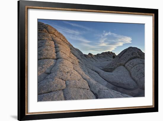 Waves of Brain Rock, White Pocket, Vermilion Cliffs National Monument-James Hager-Framed Photographic Print