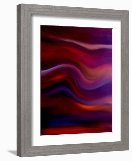 Waves of Color I-Ruth Palmer 2-Framed Art Print