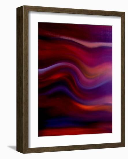 Waves of Color I-Ruth Palmer 2-Framed Art Print