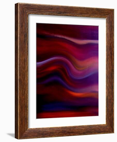 Waves of Color I-Ruth Palmer 2-Framed Art Print
