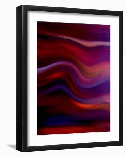 Waves of Color I-Ruth Palmer 2-Framed Art Print