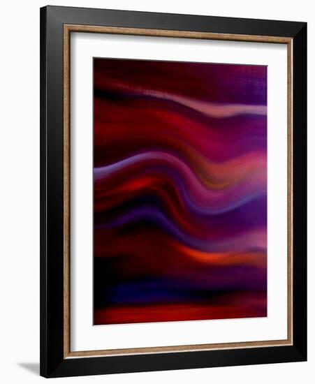 Waves of Color I-Ruth Palmer 2-Framed Art Print