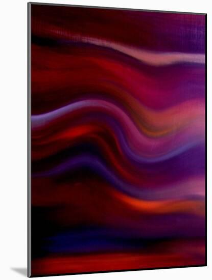 Waves of Color I-Ruth Palmer 2-Mounted Art Print