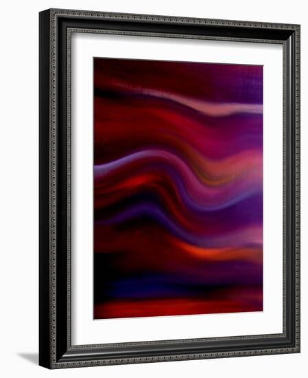 Waves of Color I-Ruth Palmer 2-Framed Art Print