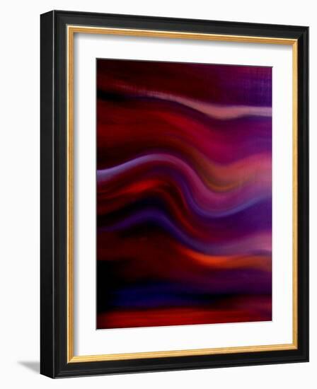 Waves of Color I-Ruth Palmer 2-Framed Art Print