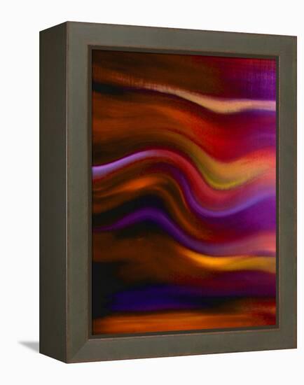 Waves of Color II-Ruth Palmer 2-Framed Stretched Canvas
