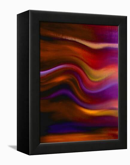 Waves of Color II-Ruth Palmer 2-Framed Stretched Canvas