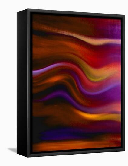 Waves of Color II-Ruth Palmer 2-Framed Stretched Canvas