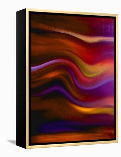 Waves of Color II-Ruth Palmer 2-Framed Stretched Canvas