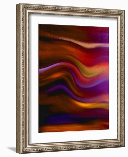 Waves of Color II-Ruth Palmer 2-Framed Art Print