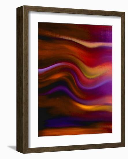 Waves of Color II-Ruth Palmer 2-Framed Art Print