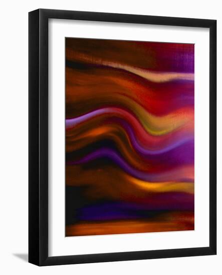 Waves of Color II-Ruth Palmer 2-Framed Art Print