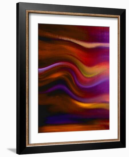 Waves of Color II-Ruth Palmer 2-Framed Art Print