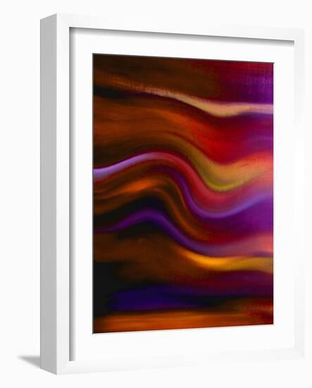 Waves of Color II-Ruth Palmer 2-Framed Art Print