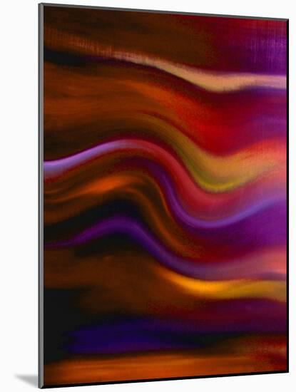 Waves of Color II-Ruth Palmer 2-Mounted Art Print