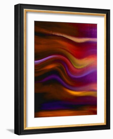 Waves of Color II-Ruth Palmer 2-Framed Art Print