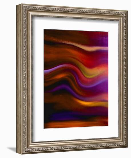 Waves of Color II-Ruth Palmer 2-Framed Art Print