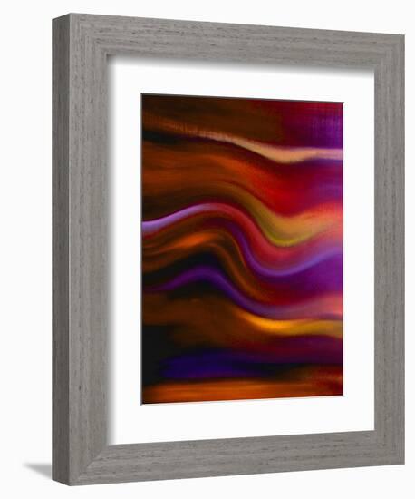 Waves of Color II-Ruth Palmer 2-Framed Art Print