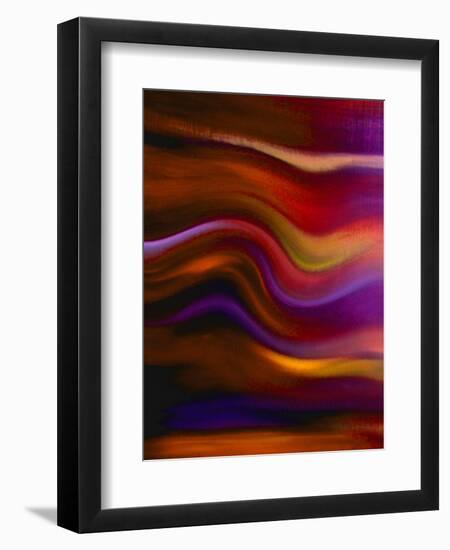 Waves of Color II-Ruth Palmer 2-Framed Art Print