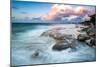 Waves On A Rocky Shoreline. Nassau, Bahamas-Erik Kruthoff-Mounted Photographic Print